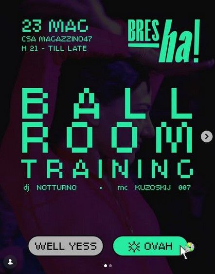 BALL ROOM TRAINING