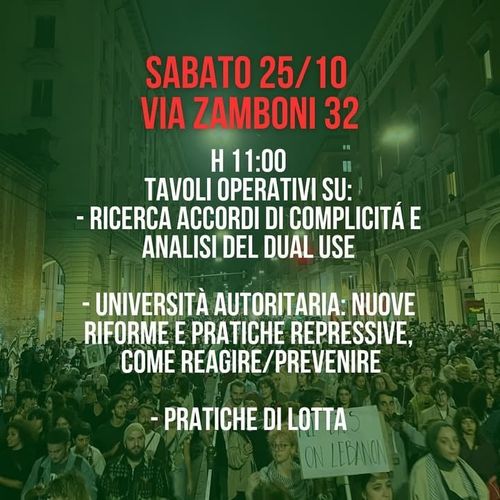 Zamboni 32 occupata
