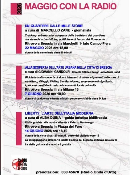 MAGGIO CON LA RADIO  - UN QUARTIERE DALLE MILLE STORIE