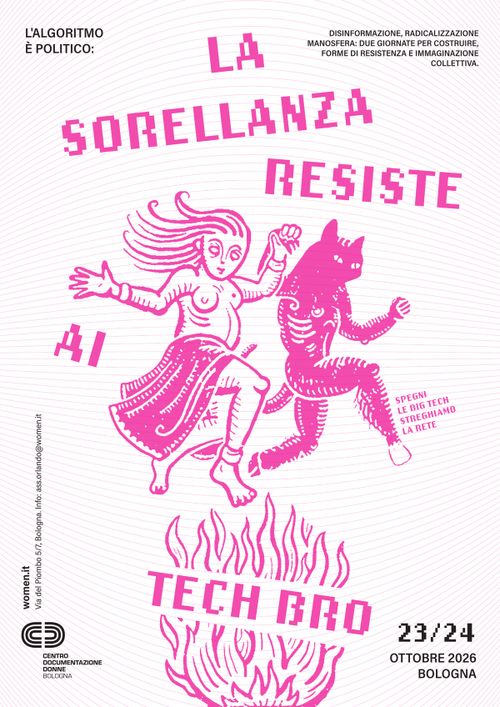 streghe che ballano sul fuoco! spegni le bigtech, streghiamo la rete