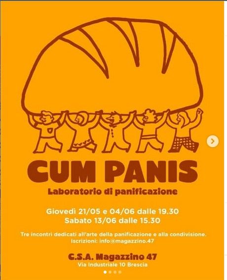 CUM PANIS - Laboratorio di panificazione al C.S.A. Magazzino 47