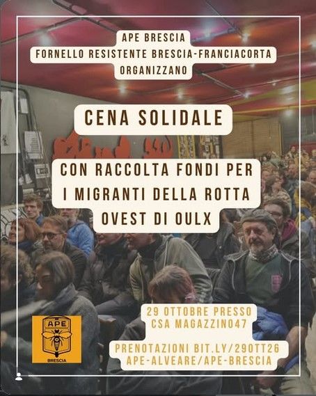 CENA SOLIDALE 