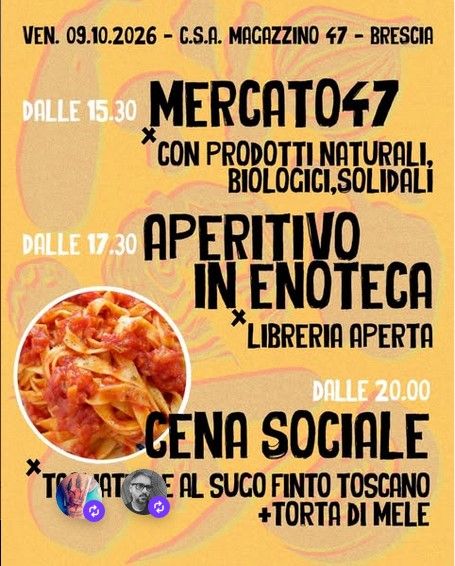 VENERDI AL CENTRO SOCIALE