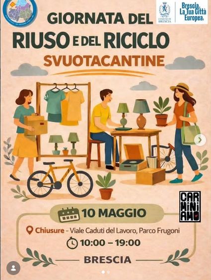 GIORNATA DEL RIUSO E DEL RICICLO - SVUOTACANTINE