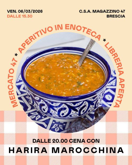 CENA CON HARIRA MAROCCHINA
