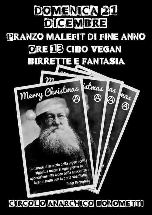 Pranzo malefit 