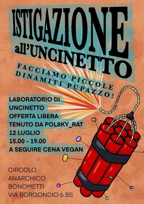 ISTIGAZIONE ALL' UNCINETTO