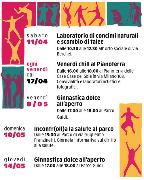 Ginnastica dolce all'aperto